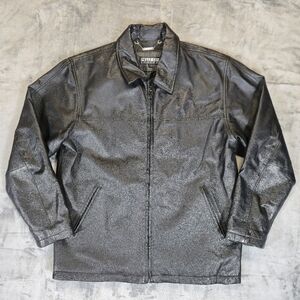 Pelle Cuir Genuine Leather Jacket Size Medium Lined